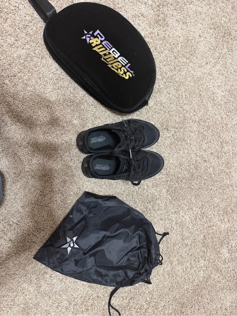 Rebel Ruthless Cheer Shoes Size 2